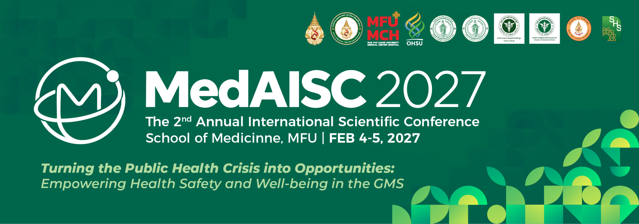 MedAISC 2027 — 4–5 February 2027, School of Medicine, Mae Fah Luang University